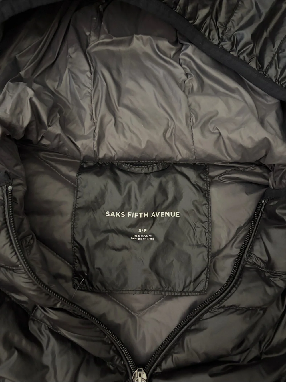Saks Packable Puffer Jacket